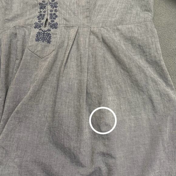 Part Two Denmark Lagenlook Tunic Top Womens 14 UK (10 US?) Embroidered Boho - Picture 8 of 16